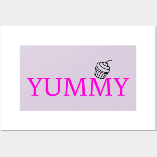 Yummy t-shirt Posters and Art